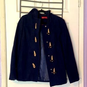 Wool Navy blue Peacoat